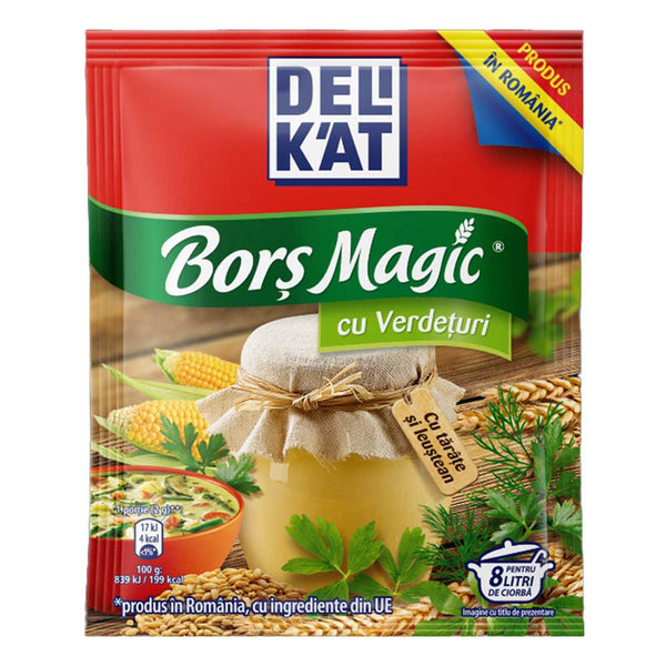 Bors magic cu verdeturi Delikat - Delumani - Magazin Romanesc 